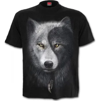 Pánské tričko Metalové tričko Spiral Tvář vlka XXXXL WOLF CHI TR393601 Velikost: 3XL