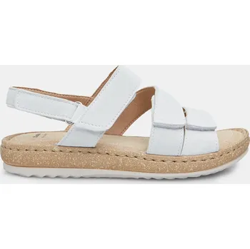 Dámské sandále Baťa dámské kožené sandály na léto tělové, vel. 36