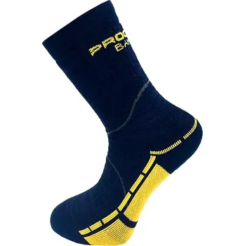 Pánská móda Progress TRAIL BAMBOO turistické ponožky s bambusem tm.modrá/kari Velikost: 43-47