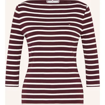 Tommy Hilfiger Dámské Tričko S 3/4 Rukávem, tmavě červená /...