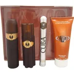 Cuba Cuba Gold SET: Toaletní voda 100ml + Toaletní voda 35ml + Voda po holení 100ml + Sprchový gél 200ml Pre mužov Toaletní voda
