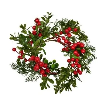 Věnec Věnec zdobený borůvčím a bezinkami Ø30 cm