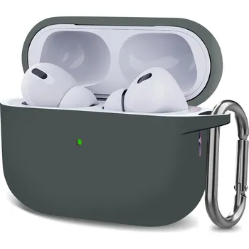 Příslušenství pro sluchátka Enem Jednobarevný obal na Airpods PRO 2 - Advanced Ash IRAIRP2-01