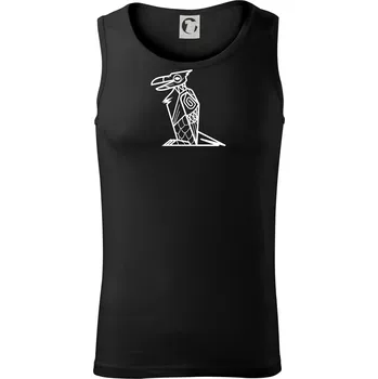 Pánské termoprádlo Mayové - zvířata papoušek - Tílko pánské Core - M ( Černá )