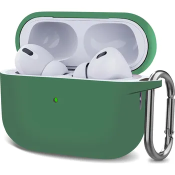 Příslušenství pro sluchátka Enem Jednobarevný obal na Airpods PRO 2 - Green IRAIRP2-11