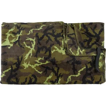 deka MFH 32340J fleec deka 200 x 150 cm maskovaná vz.95