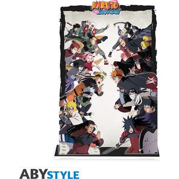 Plakát NARUTO SHIPPUDEN - Acryl® Diorama - Group fight