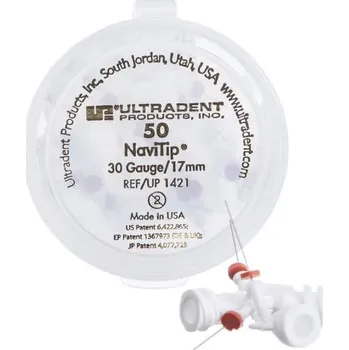 Ultradent NaviTip kanyly 30G 17 mm 50 ks Kontrolovaná aplikace přípravků až k apexu
