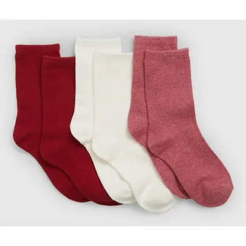 GAP Dívčí Dětské ponožky CashSoft, 3 kusy GAP Červená 116/122 (2451034)