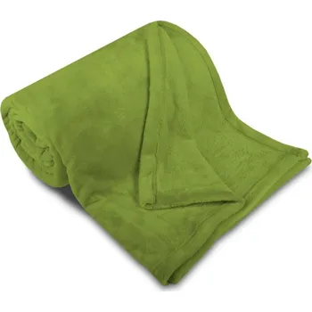 deka Luxusní mikroplyšová deka ME UNI SLEEP 150x200 Kiwi 300g