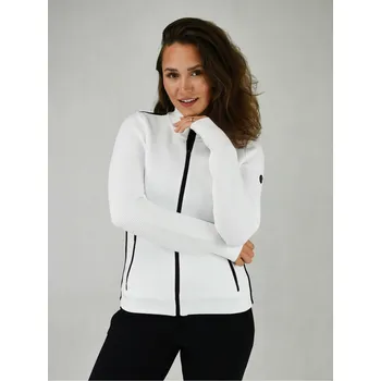 Dámský svetr NEWLAND N4 5430 SENALES LADY FULL ZIP WHITE Velikost: M