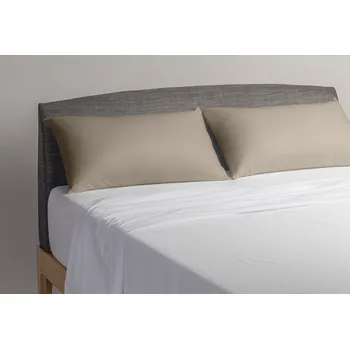 Polštář Velfont HPU Respira 2v1 polštářový chránič a povlak Barva: taupe - šedohnědá, Rozměr: 40 x 70 cm