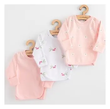 Kojenecký body Kojenecká košilka New Baby Classic II 3ks girl - velikost 68 (4-6m)