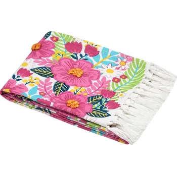 deka STOF Květinová plážová deka, DOLCEVITA, 90 x 180 cm