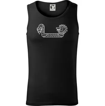 Pánské termoprádlo Mayové - zvířata drak - Tílko pánské Core - XL ( Černá )