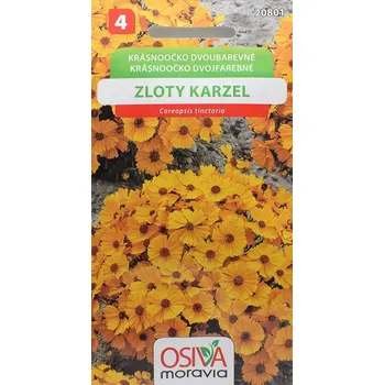 Semeno OSIVA moravia Krásnoočko dvojbarevné - žluté s tmavým středem 0,4 g OSIVA MORAVIAEXPIRACE