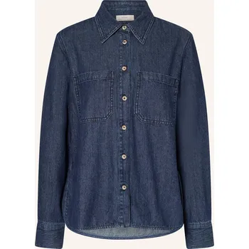 Dámská halenka Yerse Dámská Džínová Halenka texas43, tmavě modrá, 40