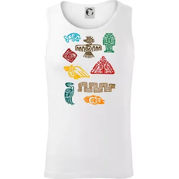 Mayové - ikony příšery - Tílko pánské Core - M ( Bílá )