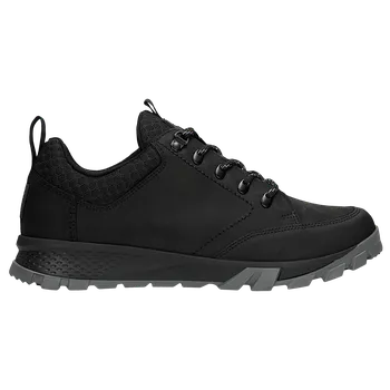 Pánské polobotky Černé Nízké Trekkingové Boty Pánské Z Kůže Crazy Horse A Textilního Materiálu Wojas 1027381 45