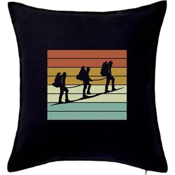 Polštář Vintage výprava - Polštář 50x50 - 50x50 - Pouze potah ( Černá )