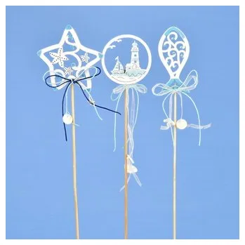 Vánoční dekorace Zápichy 3ks MARINE