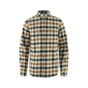 Pánská košile Fjällräven Skog Shirt Men Fossil-Dark Navy béžová XL