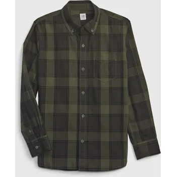Chlapecká košile GAP Chlapecké Dětská kostkovaná košile GAP Zelená 160-162 (2316946)