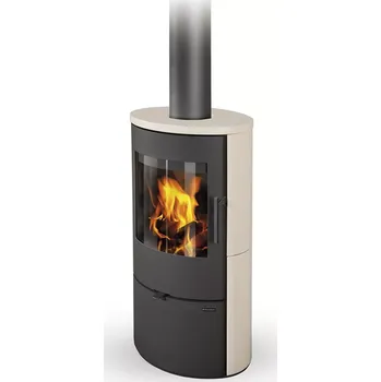 Krbová kamna Krbová kamna Romotop - Evora - Stříbrná