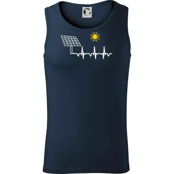 Ekg Fotovoltaická elektrárna - Tílko pánské Core - 2XL ( Námořní modrá (téměř černá) )