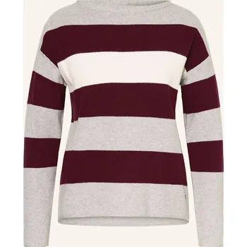 Dámský svetr Betty&Co Dámský Svetr, šedá / bílá / tmavě červená, 38