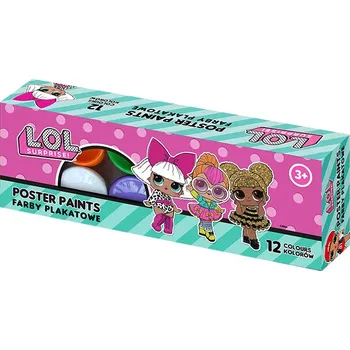 Vodová barva ASTRA Temperové barvy 12x20ml L.O.L. Surprise