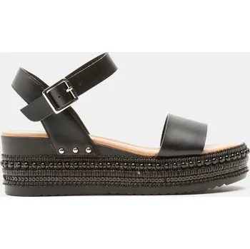 Dámské sandále Baťa dámské sandály na vysokém podpatku černé, vel. 36