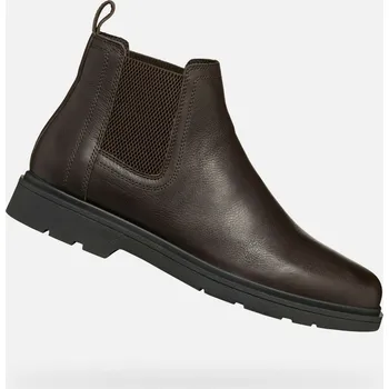 Pánské tenisky Geox Pánské Tmavě hnědá pánská kotníková obuv Geox Spherica EC1 Hnědá 46 (2902604)