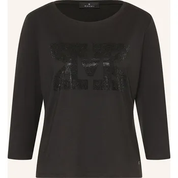 Monari Dámské Tričko S 3/4 Rukávem A Flitry, černá, 38