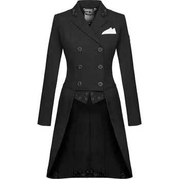 Jezdecké sako Fair Play Faie Play Dlouhý drezurní Frak, CHIC ROSEGOLD Barva: Tmavě modrá, Velikost: 34