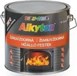 Alkyton Žáruvzdorná barva stříbrná 2500 ml