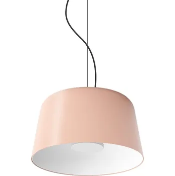 Linea Light Delfi_P, moderní závěsné svítidlo, 13W LED 3000K, červeno-béžová, průměr 35cm