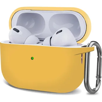 Příslušenství pro sluchátka Enem Jednobarevný obal na Airpods PRO 2 - Yellow IRAIRP2-08