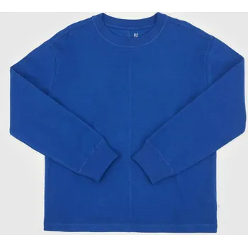 Chlapecké tričko GAP Chlapecké Dětské strukturované tričko GAP Modrá 152/158 (2610347)