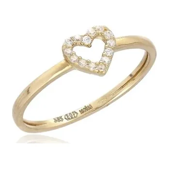 Prsten Ego Fashion PR0794F Zlatá