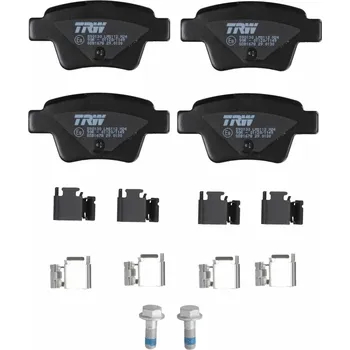Brzdová destička Sada brzdových destiček, kotoučová brzda TRW GDB1678