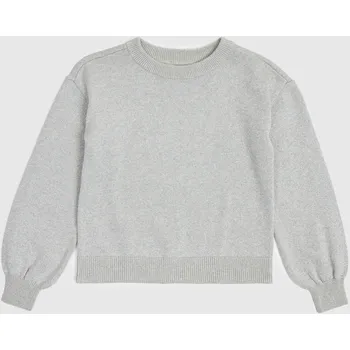 Dívčí svetr GAP Dívčí Dětský pletený svetr GAP Šedá 152/158 (2451917)