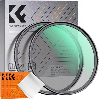 K&F 49MM K Series Black Mist Filter Kit 1/4+1/8