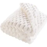 Douceur d'intérieur Prošívaná deka z plyšového materiálu, FROSTY, 180 x 220 cm