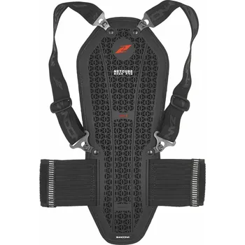 Jezdecká bezpečnostní vesta Ochranná jezdecká vesta, NETCUBE BACK PRO X6 Barva: Černá, Velikost: S