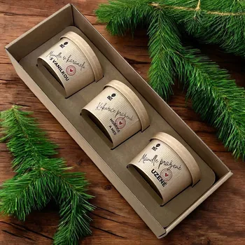 Nutworld.cz Dárková krabice 3x EKO kelímek MIX