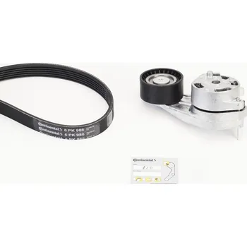 Sada žebrovaných klínových řemenů CONTINENTAL CTAM 6PK986K1