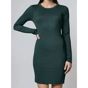 Dámské šaty Sinsay - Minišaty - zelená - 927EY-67X - 927EY-67X-L