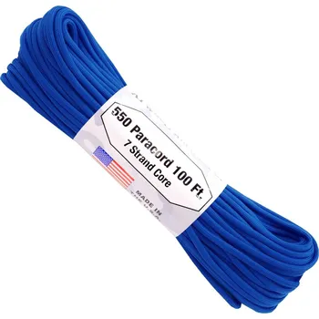 Vybavení pro přežití ARM 550 PARACORD 100' Ultramarine Blue S27-ULTRAMARINE BLUE