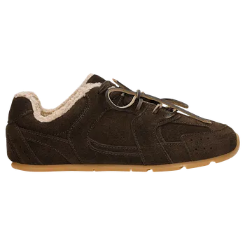 Dámské polobotky Hnědé Tenisky Z Plyšového Úpletu Wojas 4637162 42